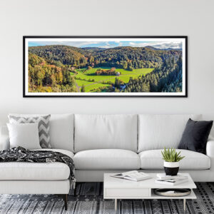 Panoramafoto Kloster Schwarzwald