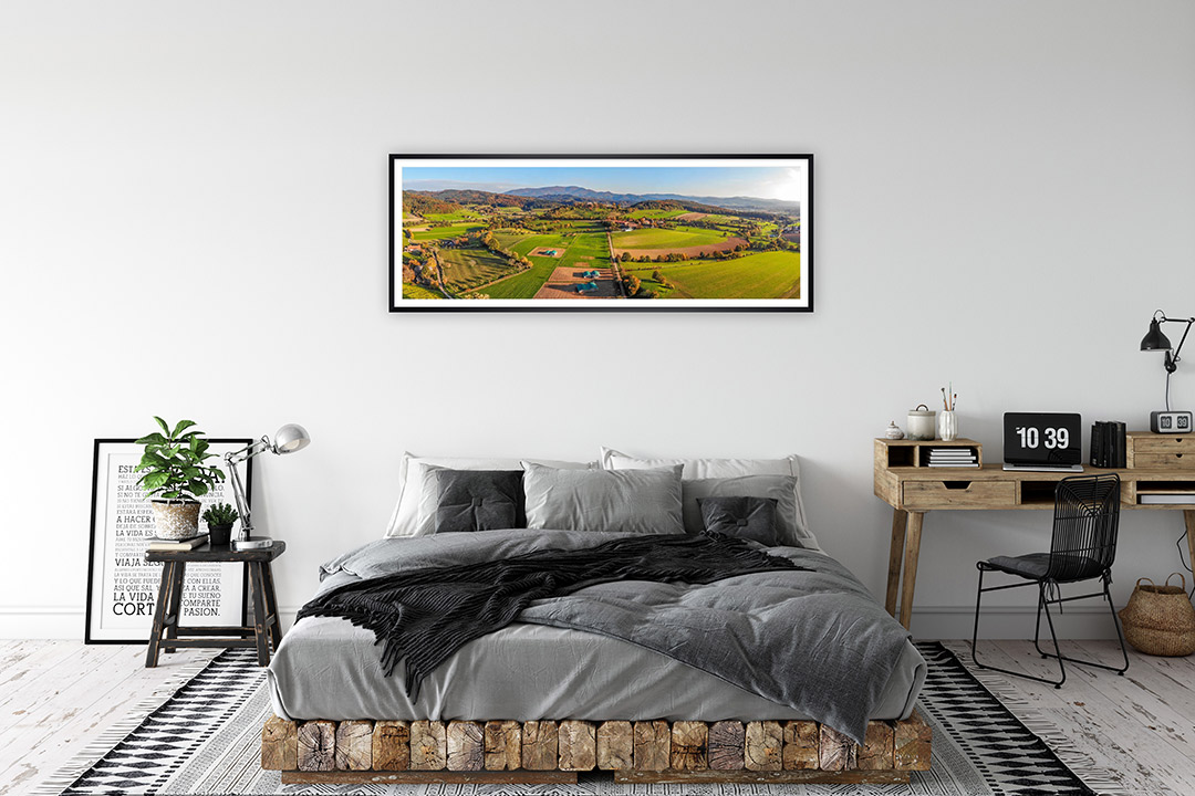 Panoramafoto Hochburg Emmendingen Schwarzwald