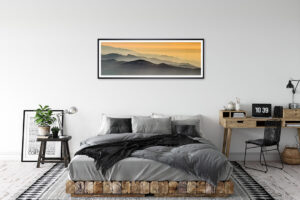 Panoramafoto Sonnenuntergang Schwarzwald