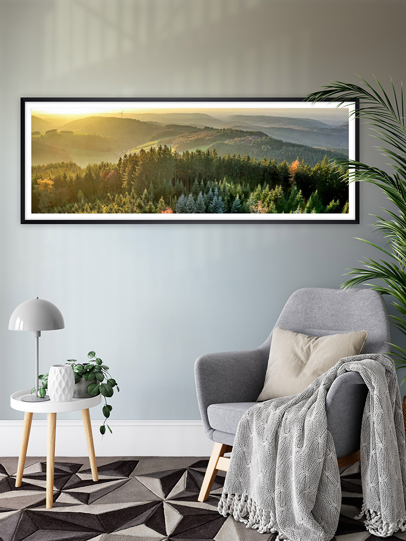 Panoramafoto Freiamt Schwarzwald