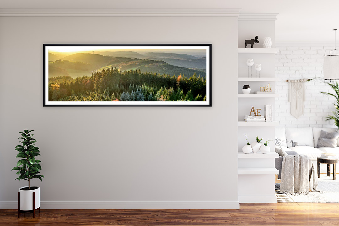 Panoramafoto Freiamt Schwarzwald