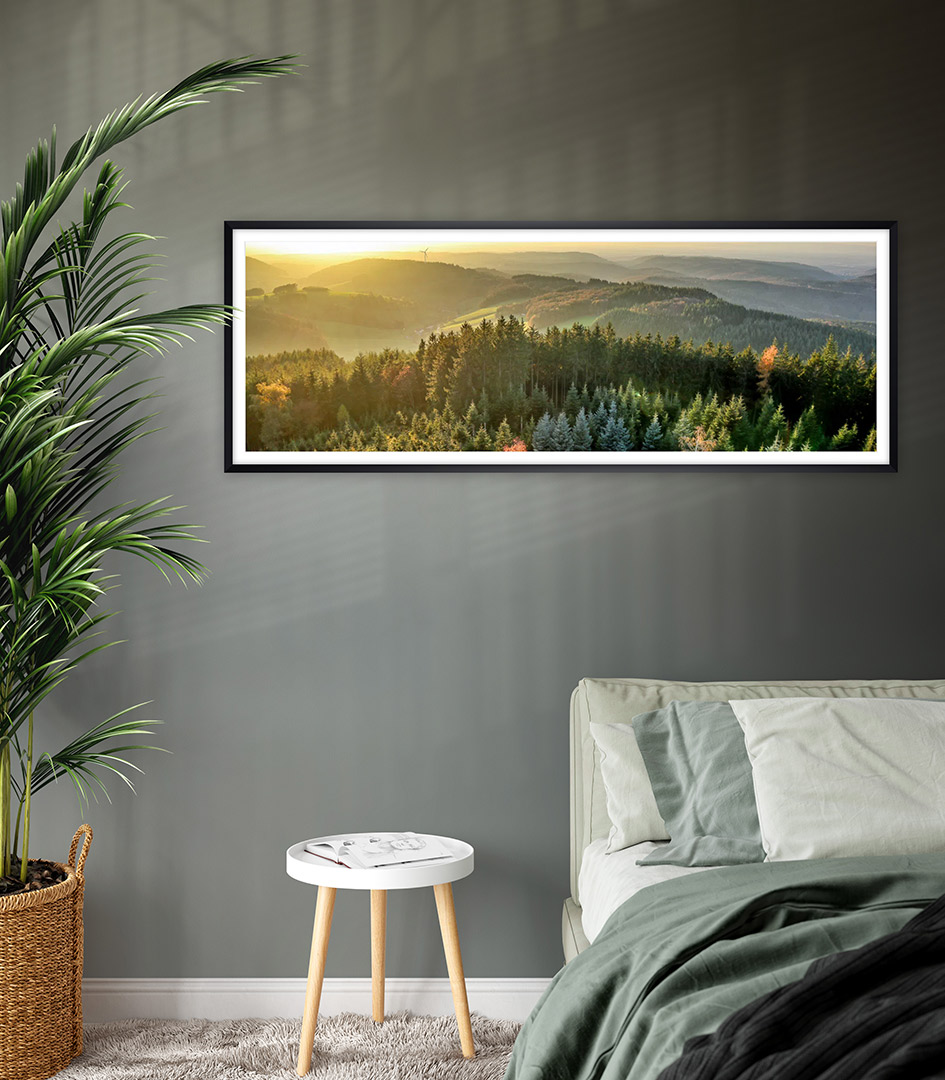 Panoramafoto Freiamt Schwarzwald