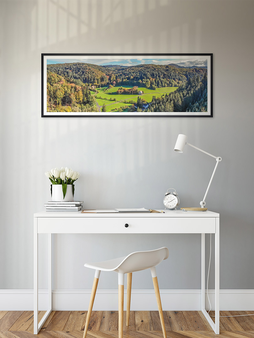 Panoramafoto Kloster Schwarzwald