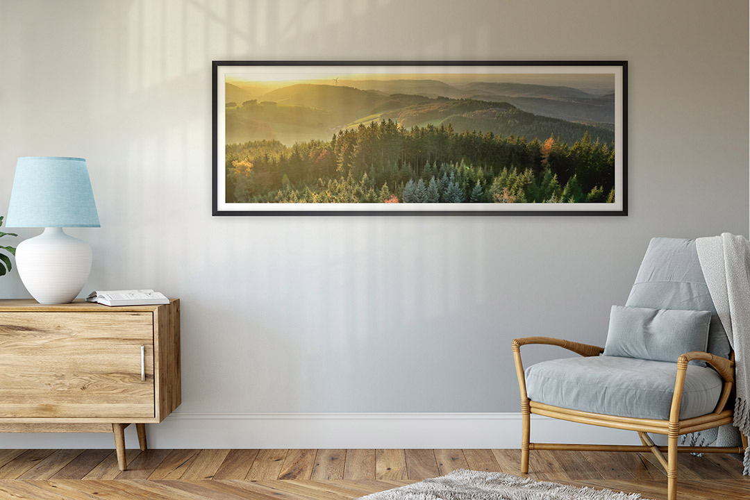 Panoramafoto Freiamt Schwarzwald