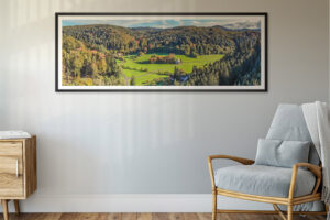 Panoramafoto Kloster Tannenbach Schwarzwald