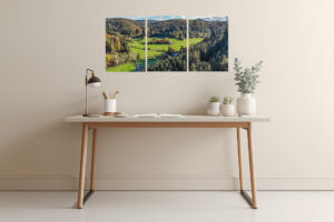 Panoramafoto der Klosterkapelle im Tennenbacher Tal