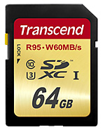 Transcend 64 GB SD-Card